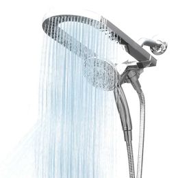 Bathroom Shower Sets U-shaped shower head combination high-pressure rain shower set water-saving shower 5 modes of adjustable shower head bathroom tools T240422