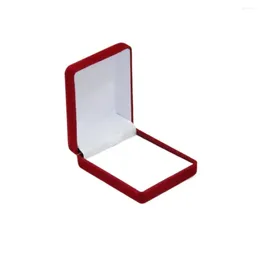 Jewellery Pouches Organiser Case Multifunctional Necklace Display Rack Wedding Rings Holder Flocking Earring Box