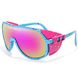 Sunglasses Brand Cycling Sunglasses Vintage Punk Style Men Women Cool Pilot Shades UV400 Sport MTB Bicyele Goggle Without Case