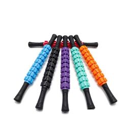 Outdoor Fitness Equipment Portable Yoga Masr Roller Stick Fl Body Plastic Bar Shaft Deep Muscle Relaxation Drop Delivery Sports Outdoo Ot9Zt