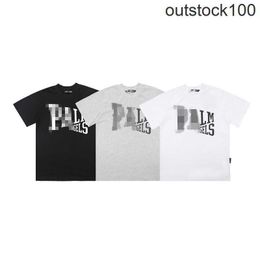 High end designer clothes for Paa Angles Trendy Turtle Crack Letter Printing Short Sleeve T-shirt for Men Women High Street Half Sleeve With 1:1 original labels