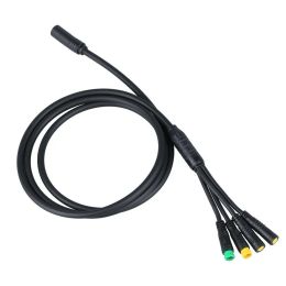 Accessories T4 Extension Cable 1m EBBUS Bafang Wiring For 1T4 Cable Harness MidDrive Motor Kits Higo BBS01/S02/HD Bike Accessories