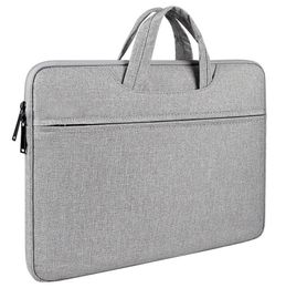 Carry Laptop Bag with Front Bag for 13 14 15 15.6 inch Notebook Case for 13.3 Computer Handbag Laptop Sleeve Briefcase 240409