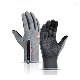 Cycling Gloves Winter Glove Touch Screen Waterproof Men Women Warm Thermal Bicycle MTB Road Bike Racing Sports Cycle Male