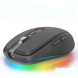 Mice Bluetooth 5.0 Wireless Mouse Rechargeable Silent Multi Arc Touch Mice Ultrathin Magic Mouse for Laptop Ipad Pc Book