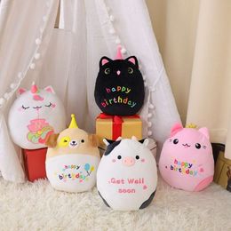 Stuffed Toy Animal Cat Custom Plush Toys for Girls Boys Kids Birthday Gifts Decorations