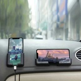 Cell Phone Mounts Holders Multifunctional Mobile Phone Bracket Adhesive Dashboard Mount Car Phone Holder Self Adhesive Cell Phone Wall Mount Suction Cup Y240423