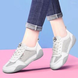 Casual Shoes Women Sneakers Summer Print Fashion Breathable Mesh Lace Up Sports For Vulcanize Zapatos De Mujer