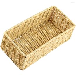 Kitchen Storage Hamper Chopsticks Basket Convenient Dessert Candy Decorate Tabletop Fruit Food Fruits Wear-Resistant Bread