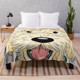 Blankets The Friendly Golden Doodle Throw Blanket For Baby Sofa Bed