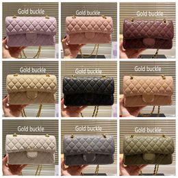 2Sizes 23 26 Mirror Quality Flap Bag 10A Designer Bag Jumbo Double Crossbody Bag Luxury Real Leather Caviar Lambskin Classic Purse Quilted Handbag Shoulde With Box