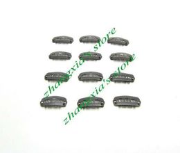 Cheapest 24cm 6 Teeth Hair Metal Clips for Hair ExtensionsToupees ClipsHair Extension ToolsDark Brown100pcs9168140