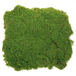 Decorative Flowers Artificial Moss Useful Sand Table Turf Mat Fake Desk Top Decor Plastic Cuttable