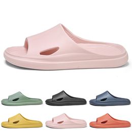 Men Women Summer Light Weight Bathroom Shower Slippers Silent Practical Couple Slide Comfortable Soft Mens Womens Home Indoor Outdoor Beach Sandals Hole Shoes BB04