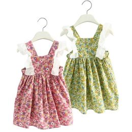 Girl's Dresses Princess Baby Girl Dress Summer Backless Kids Girls Birthday for 1-7Y Tutu Toddler Clothes Vestido H240423