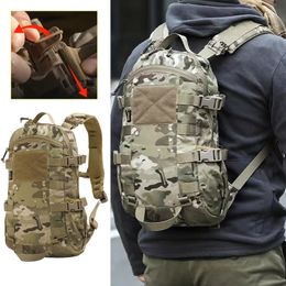 Tactical Cycling Camping Backpack Military Bag Outdoor Men Sports Molle Hiking Travel Hydration Climbing Hunting Bag Lightweigt 240411