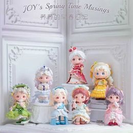 Kör kutu sevinç bahar zamanı musings serisi kör kutu oyuncaklar sevimli eylem figürü masaüstü bebek sürpriz kutu kawaii takas doğum günü hediyesi y240422