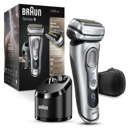 Shavers Series 9 9370cc Rechargeable Wet Dry Men's Electric Shaver with Clean Station