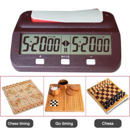 Clocks Professional Chess Clock Digital Electronic Chess Clock IGO Competition Board Games Count Up Down Timer Clock Digital Timer