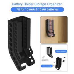Racks Battery Storage Organizer Combo Battery Organizer Storage Holder Small Battery Keeper Wall Holder Battery Dispenser Holder
