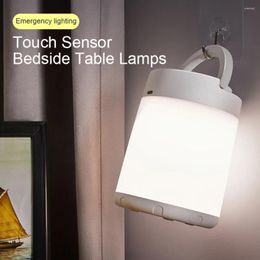 Table Lamps USB Rechargeable Outdoor Lamp Waterproof Cordless Smart LED Camping Lights Charging Portable Light Room Decoration