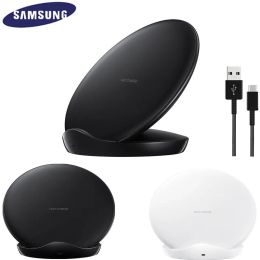 Chargers Original Samsung Fast Wireless Charger Qi Stand For Samsung Galaxy S20 10 S9 S8 Plus S7 Note10 + iPhone 8 Plus X Pad EPN5100