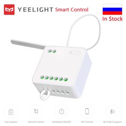 Control Yeelight Dual Way WiFi Smart LED Light Remote Control Relay Module Home Automatic Smart Life Switch Work With Mijia App