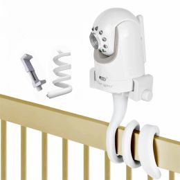 Camera Baby Monitor Bed Bracket Camera Holder Universal Clip Hose Cameras Mount Support Cam Adjustable 45cm Stand 1/4 Screw hose