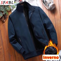 Men's Jackets Thick Warm Winter Jacket Men Causal Business Office Dress Coats Male Autumn Luxury Outerwear L-3XL