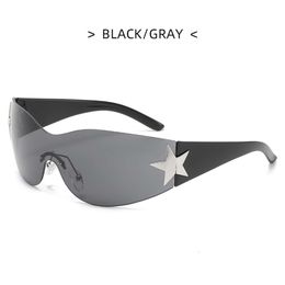 Fashion Millennium Spicy Girl Sunglasses For Woman Designer Five Point Star Cool Party Glasses Mens Sunglasses 272