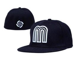 2021 Mexico M letter Baseball caps women men gorras bones aba reta touca toca Flat Fitted Hats8671180