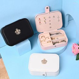 Jewelry Pouches Girlish Earrings Box Small Storage Simple Nordic Detachable Portable Box.