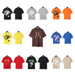 24ss Designer t shirt Men Shirt 555 Angel tshirt Women Spider Hoodies&Tshirts Hip Pop Short Sleeves Loose Tees Cotton Tshirts High Street Eur size