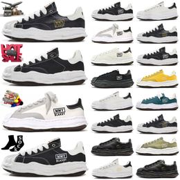 Men Women Casual shoes Maison Maisons Mihara Yasuhiro triple Black White Dissolved Shell Head MMY Head MMY Shoes Thick Sole Youth Breathable Board yellow Trainers