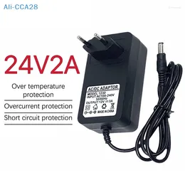 Nail Dryers 2.4V 2A Black Supply Adapter Charger For UV LED Lamp Safe And Durable VDE Dryer Art Tools