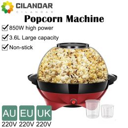 Makers Household 850W electric popcorn machine automatic hot Pipoqueir machine Homemade Diy Popcorn Movie Snack Sonifer Popper