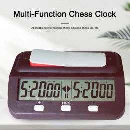 Clocks Stopwatch Board Clock Professional Digital Chess Clock Plastic Battery Powered Multifunctional Lightweight for Training Teaching