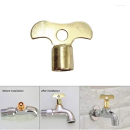 Kitchen Faucets Square Socket Brass Radiator Keys Plumbing Bleeding Key For Water Tap