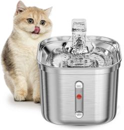 Supplies Cat Drinking Fountain Automatic Stainless Steel Pet Fountains Water Dispenser Ultra Quiet Pump Water Foutain for Multiple Pets