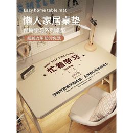 Internet Famous Desk Mat Student Study Writing Computer Light Luxury High-end Feeling Childrens Tablecloth Protective