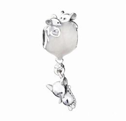 Mouse ballon bracelet charms S925 silver fits for original style bracelet 797240EN23 H89349531