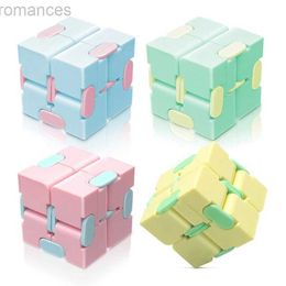 Decompression Toy Magic Puzzle Cube Anti Stress Relief Toys for Adults Infinite Flip Funny Cube Sensory Toys for Children Special Needs Xmas Gifts d240424