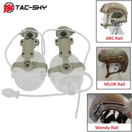 Protector TS TACSKY Tactical Headset SORDIN Helmet Mount Adapter Compatible with ARC Rail / Wendy Rail / MLOK Rail for Helmets