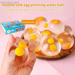 Decompression Toy Tricky Decompression 3D Egg Pinch Ball Silicone Push Its Bubble Anti Stress Toys d240424