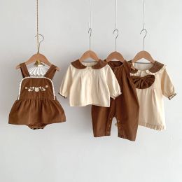 Sets Korean Style Autumn Spring 03Yrs Toddler Baby Girl Clothes Suit Children Clothes Newborn Baby Girls Clothing Set