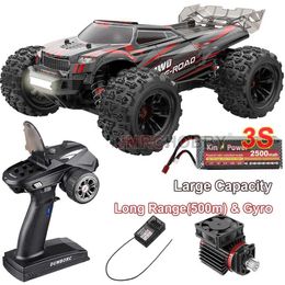 Electric/RC Car Upgraded MJX 16210UPG Hyper Go Brushless RC Car Hobby With X6 Remote Controler 6CH 4WD 75KMH High-Speed Off-Road Turck 240424