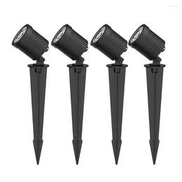 Outdoor Lawn Light Aluminum Garden Yard Waterproof Landscape Ground Plug-in DC12V 85-265V