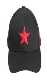 Fashion Designers Caps High Quality Red Five Pointed Star National Flag Embroidered Baseball Hat Mens and Womens Outdoor Casual Pe5279069