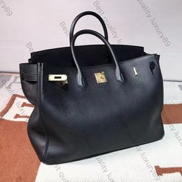 Luxury Tote Designer Commuter Bag Classic Fashion Travel Bag 40cm fully handmade French Original Togo leather Palladium and 24K real gold plating hardware