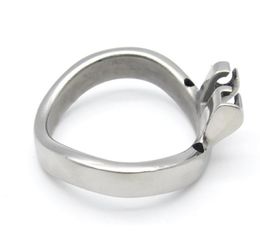 Male Belt Adult Cock Cage Stainless Steel arc-shaped Cock Ring BDSM Sex Toys For Men Devices Accessories Ring6566708